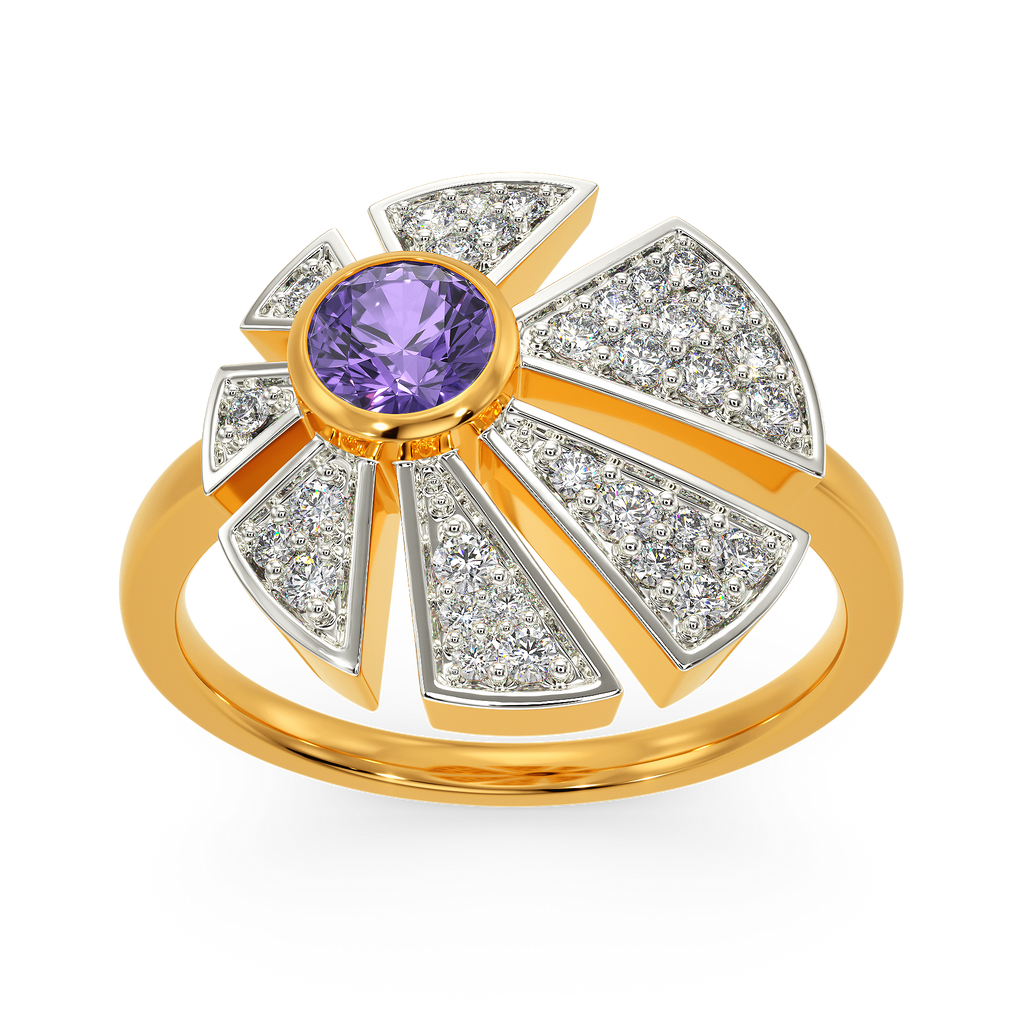 Viola Dreams Diamond Rings alternate view 3