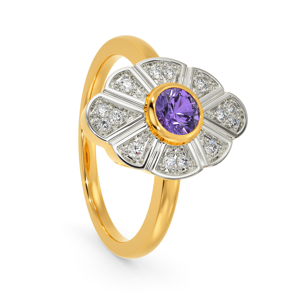 Lady Violet Diamond Rings image