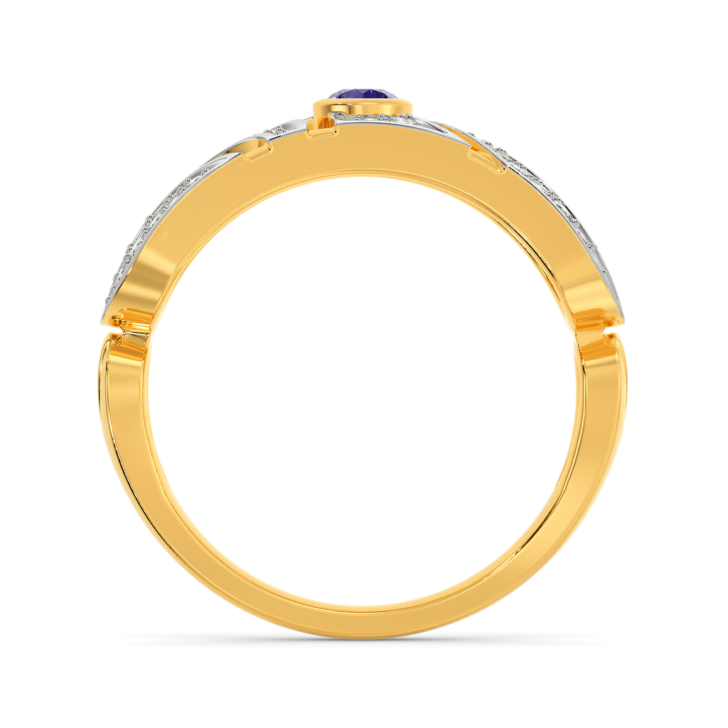 Colour Me Purple Diamond Rings image