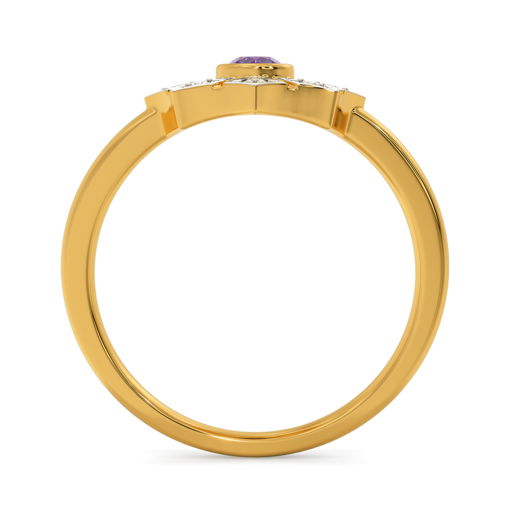 In A Purple Mood Diamond Rings image
