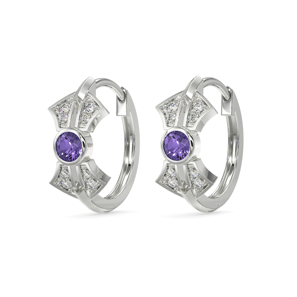 Royale Glam Diamond Earrings