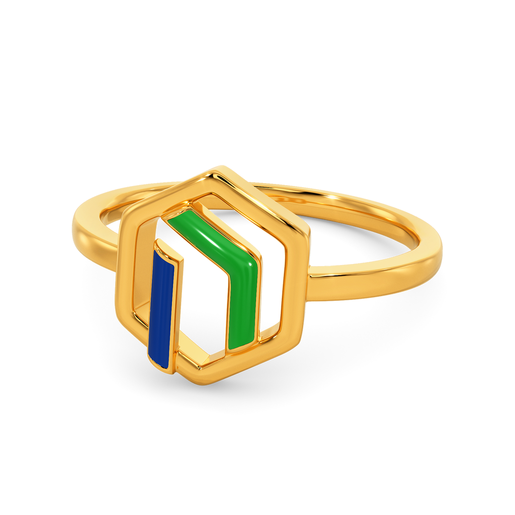 Varsity Prep Gold Rings alternate view 2