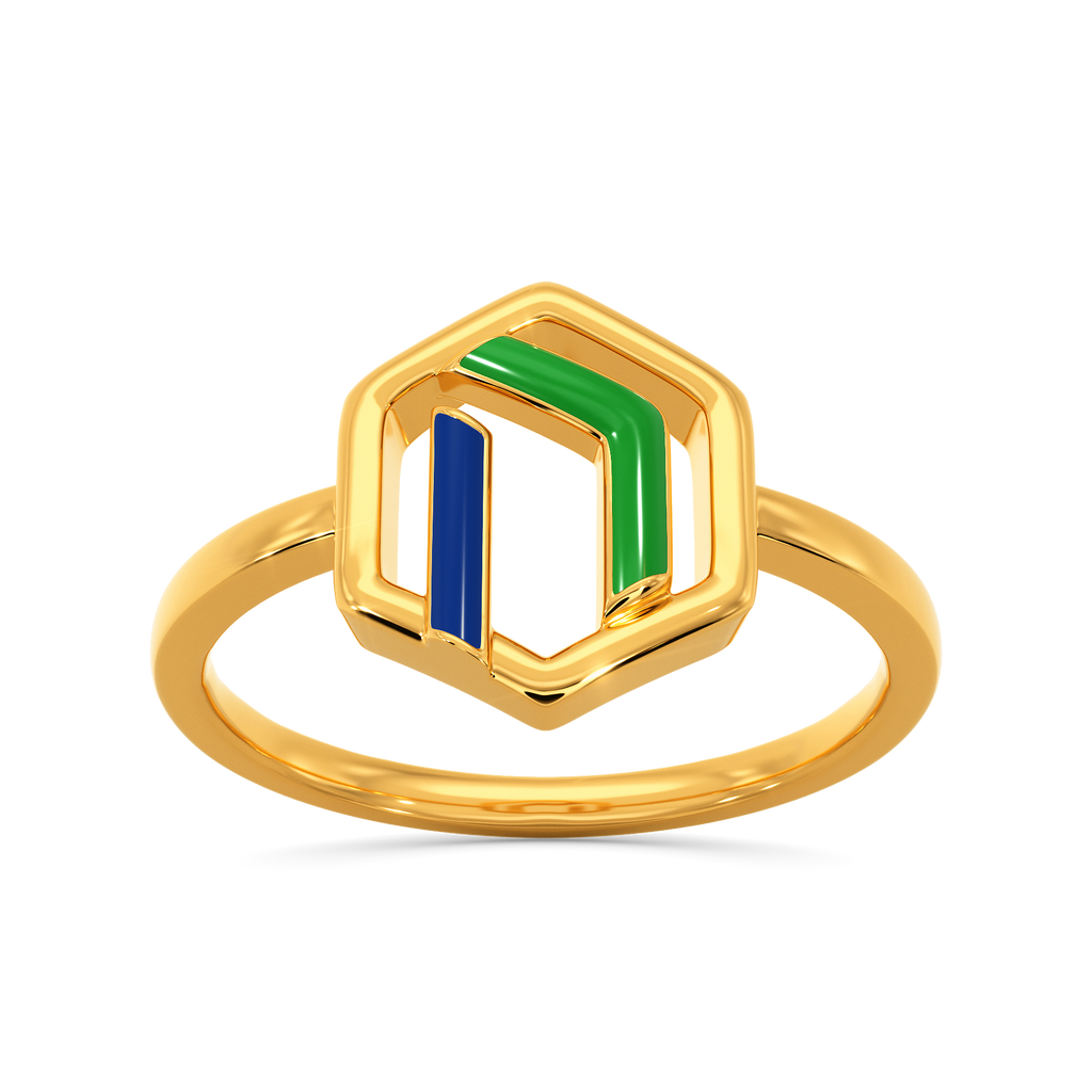 Varsity Prep Gold Rings alternate view 3