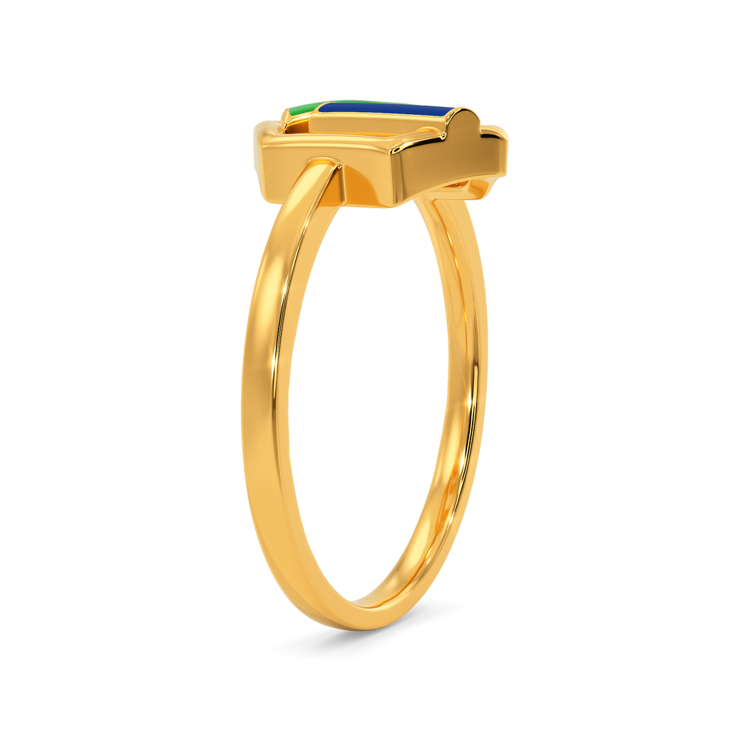 Varsity Prep Gold Rings image