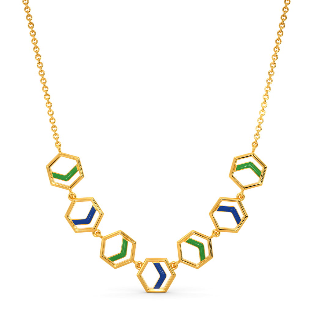 Varsity Prep Gold Necklaces