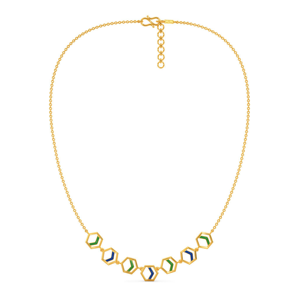 Varsity Prep Gold Necklaces