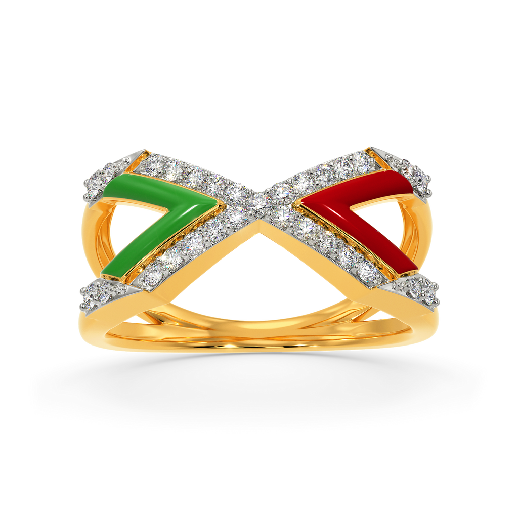 Team Spirit Diamond Rings alternate view 3