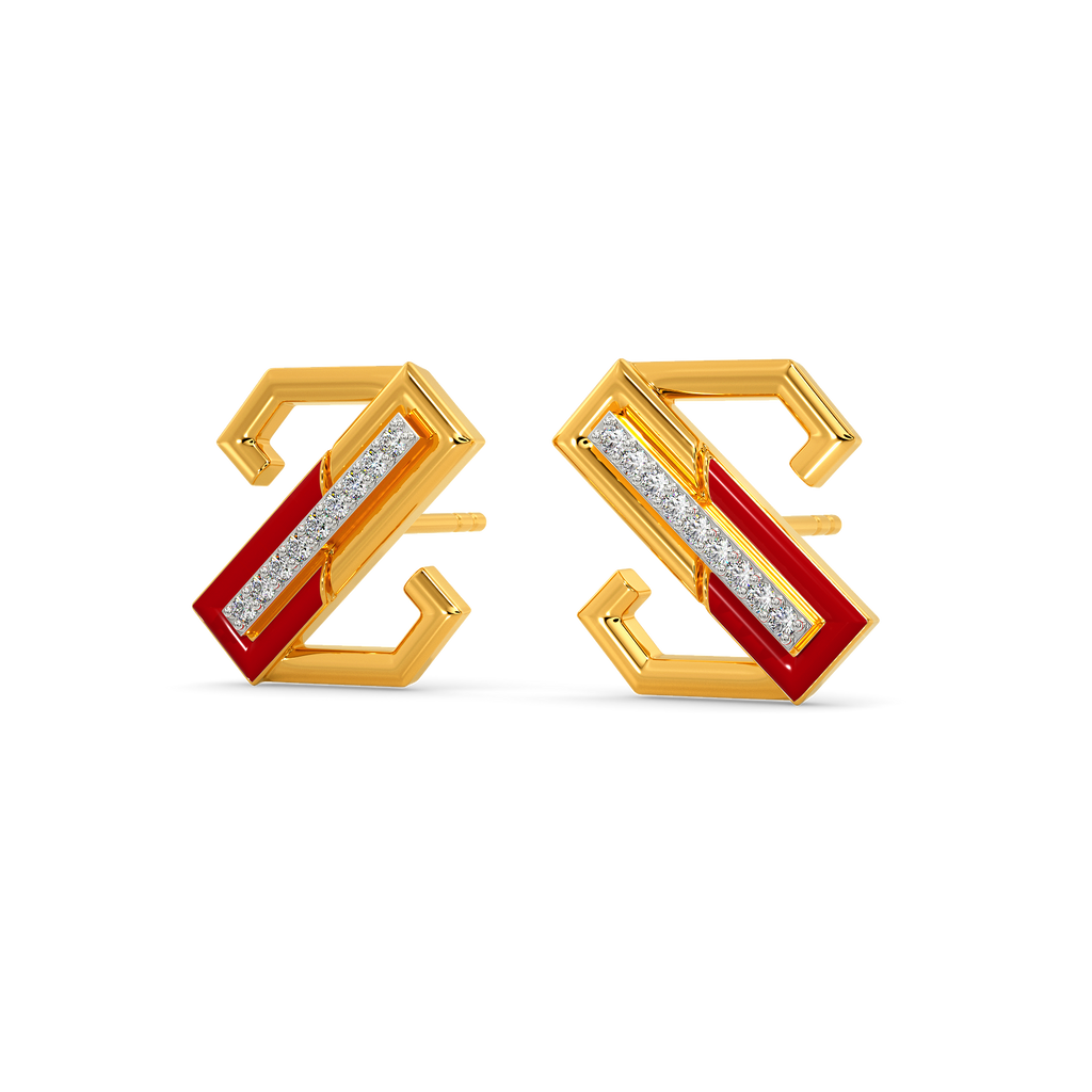 Play With Passion Diamond Earrings