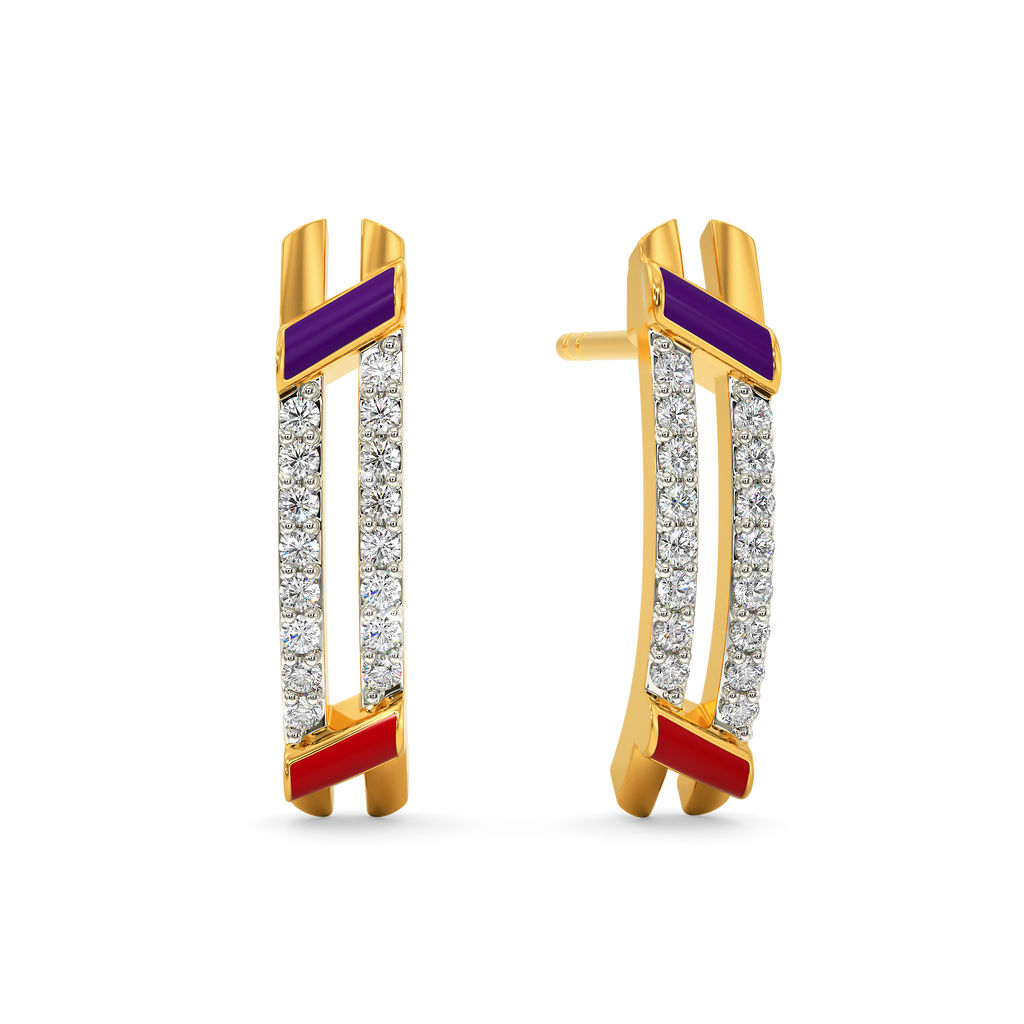 Strive Quest Diamond Earrings