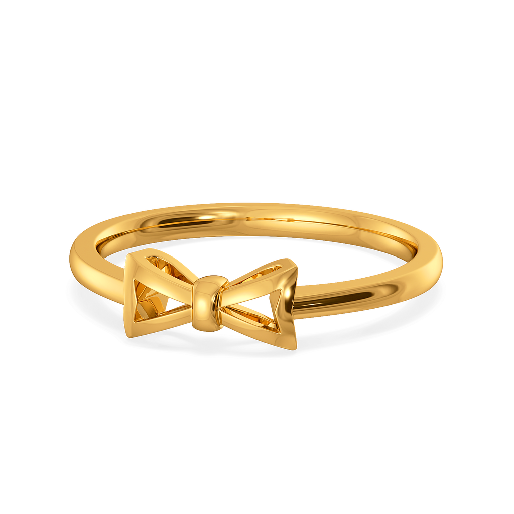 Ribbon Royale Gold Rings alternate view 2
