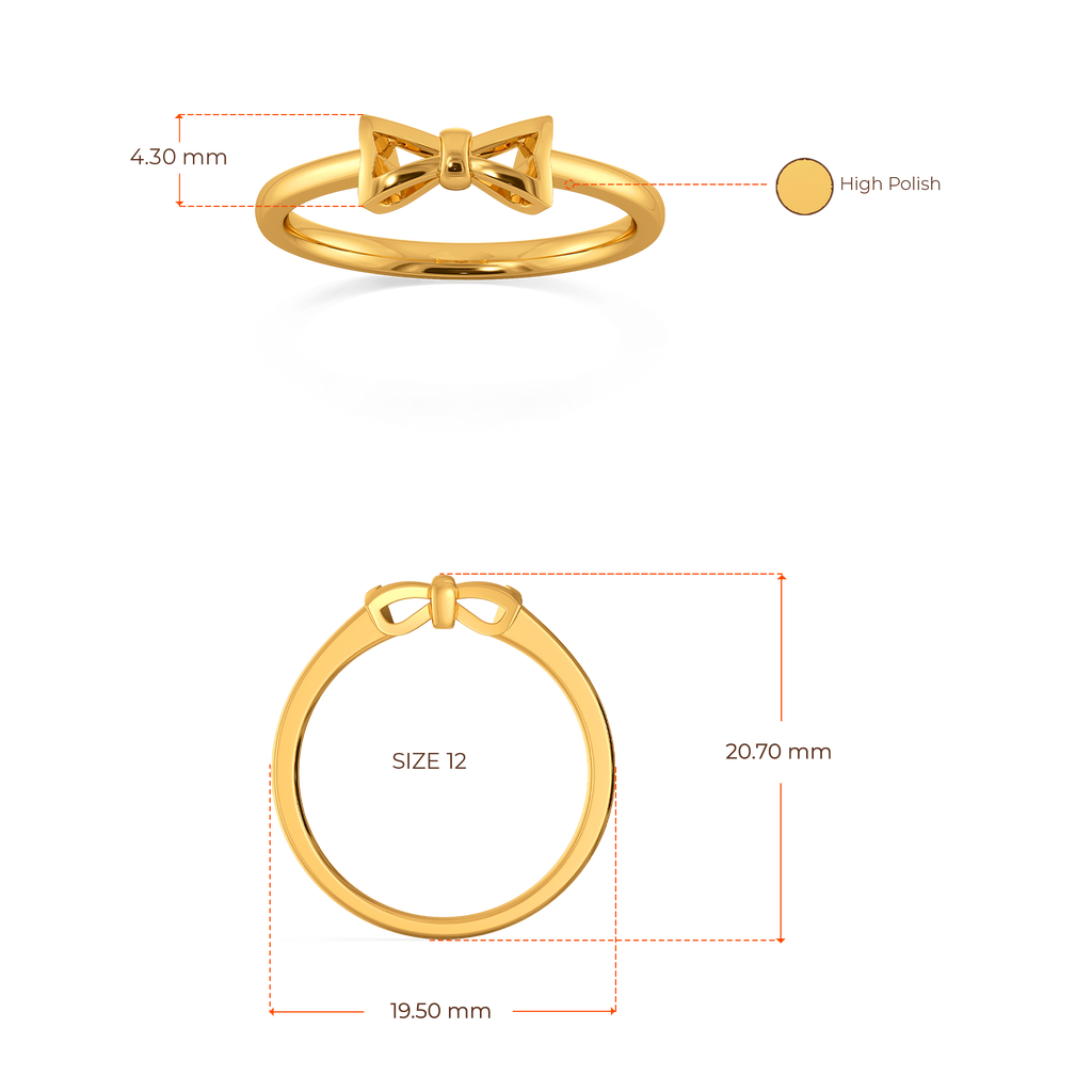 Ribbon Royale Gold Rings image