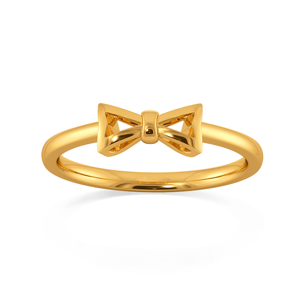 Ribbon Royale Gold Rings alternate view 3