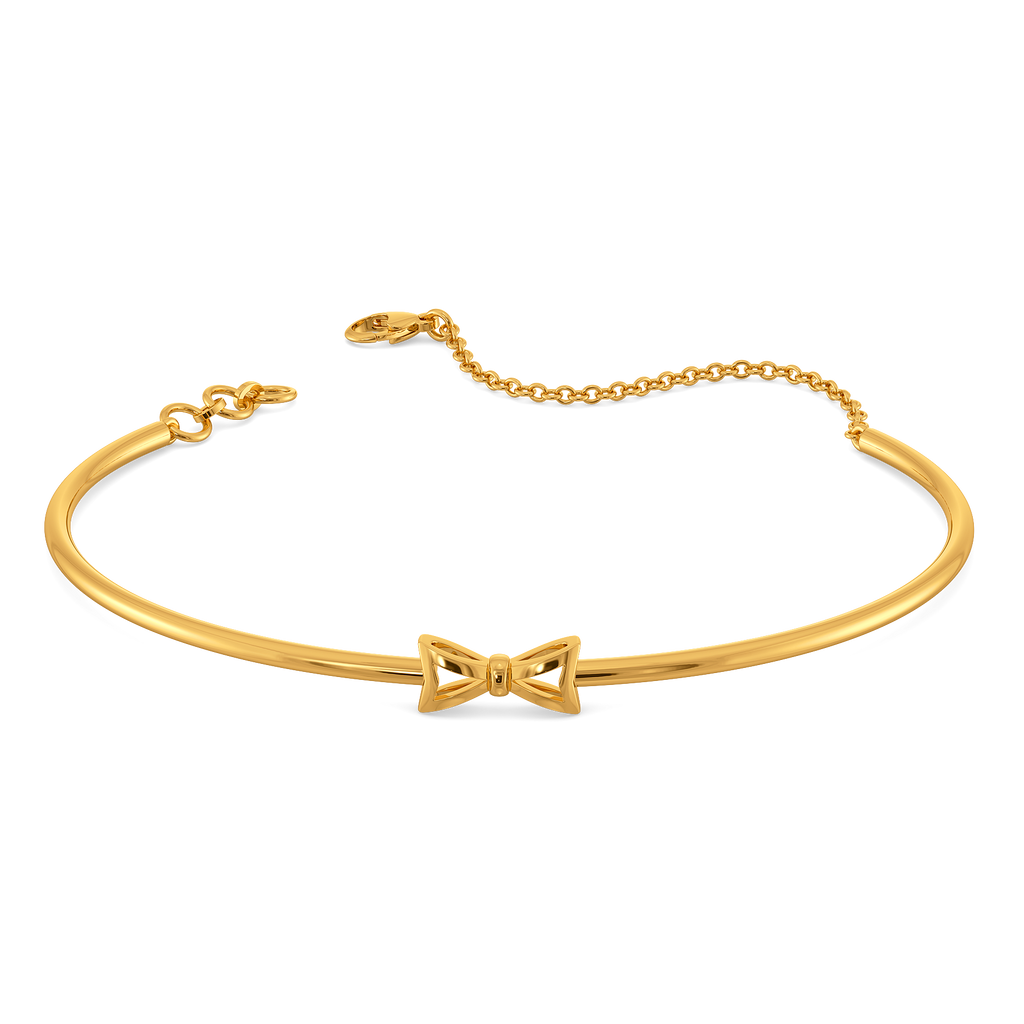 Ribbon Royale Gold Bangles