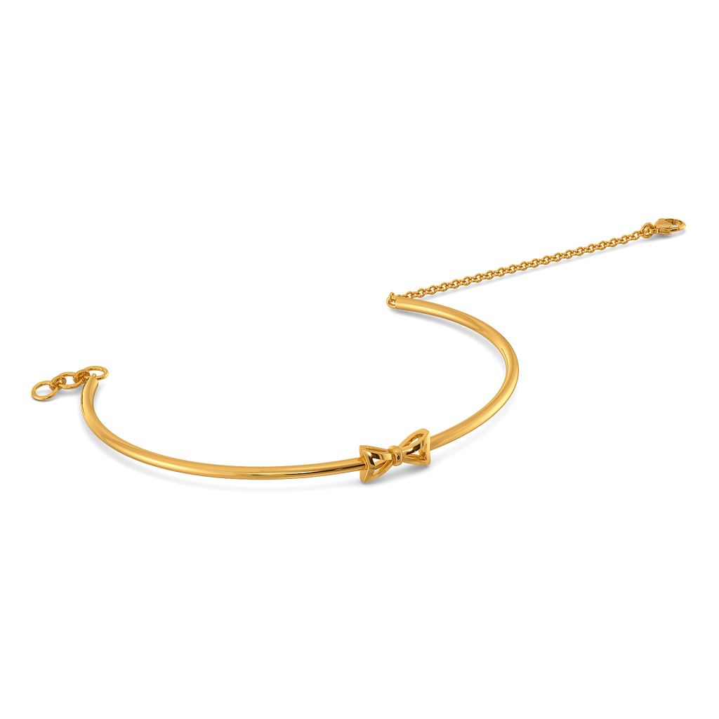 Ribbon Royale Gold Bangles