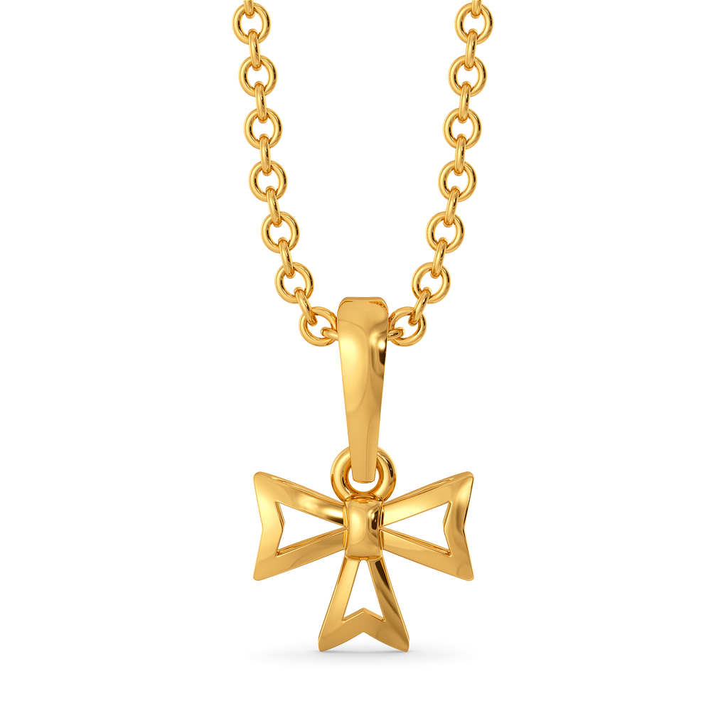 Ribbon Royale Gold Pendants
