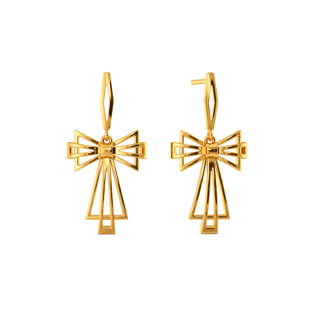 Bowcore Elegance Gold Earrings