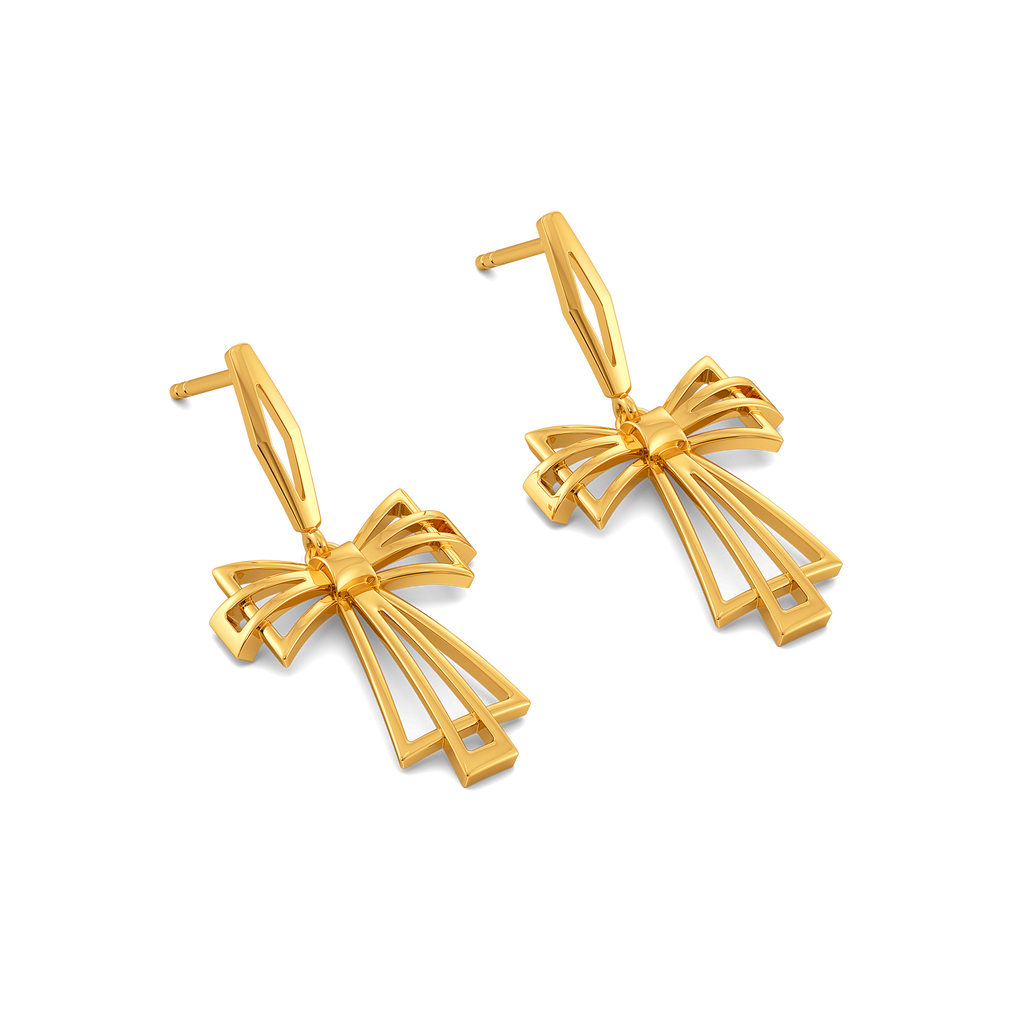 Bowcore Elegance Gold Earrings