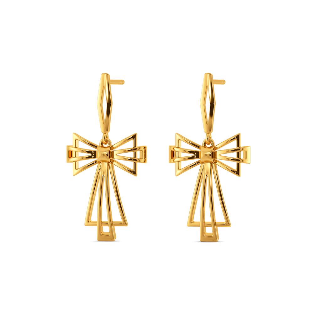 Bowcore Elegance Gold Earrings