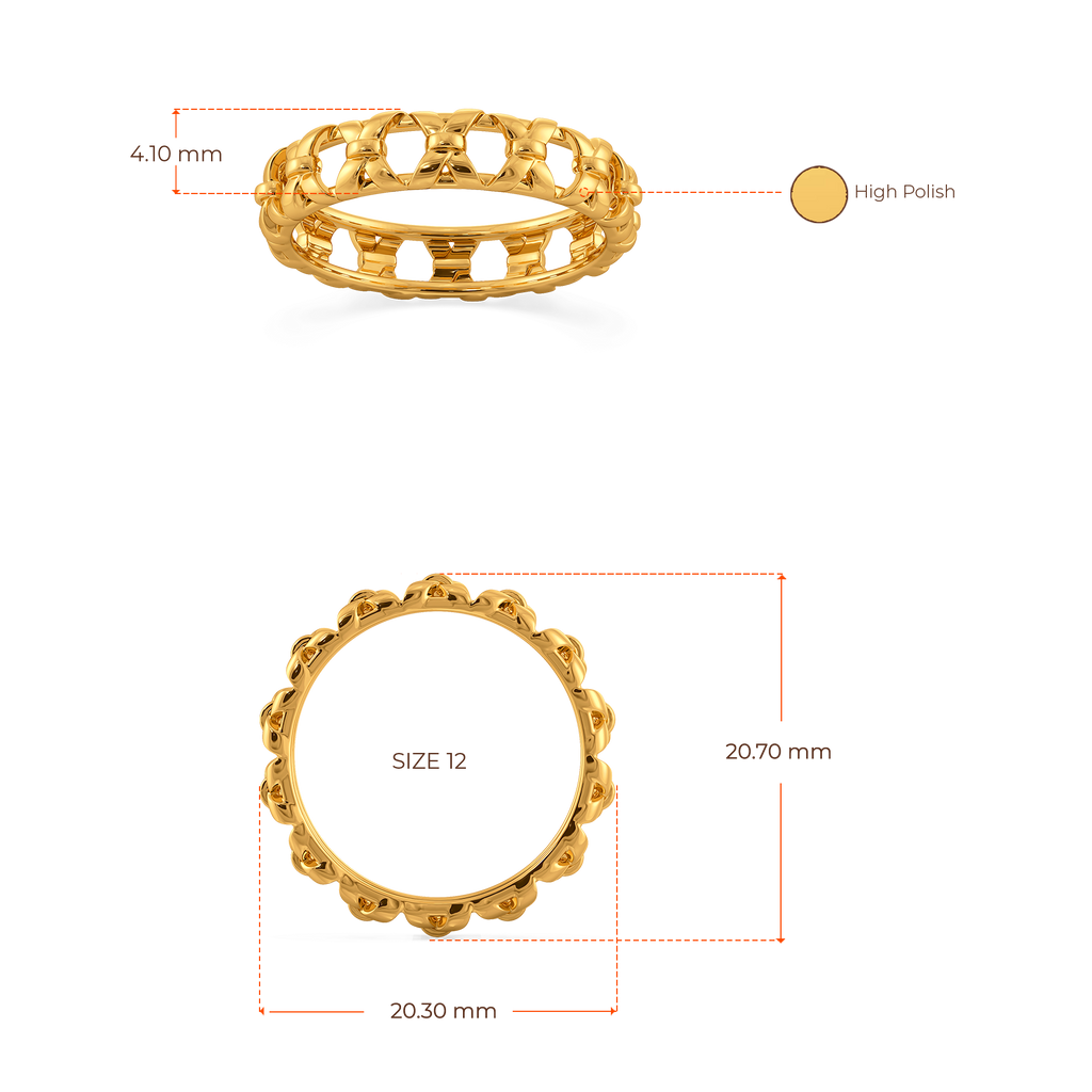 Bowcore Elegance Gold Rings image