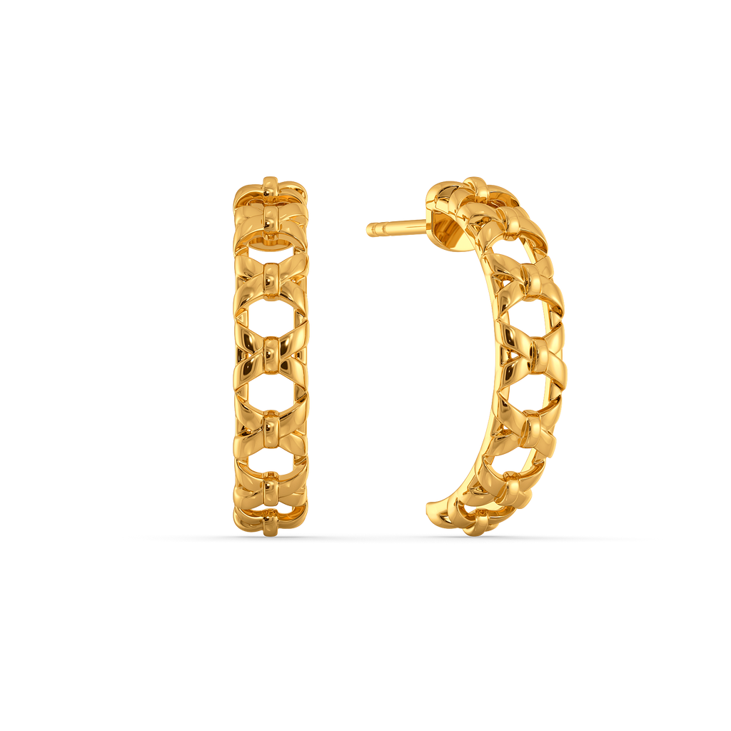 Bowcore Elegance Gold Earrings