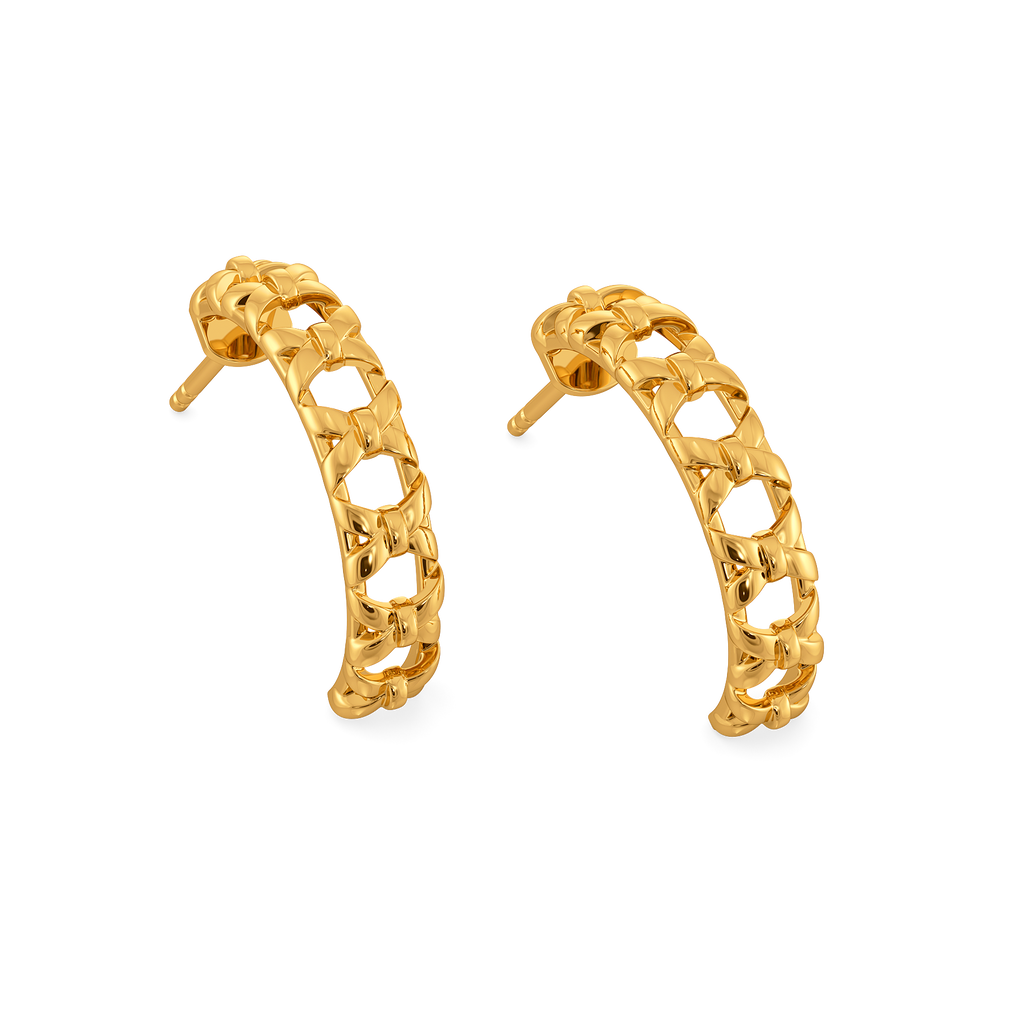 Bowcore Elegance Gold Earrings