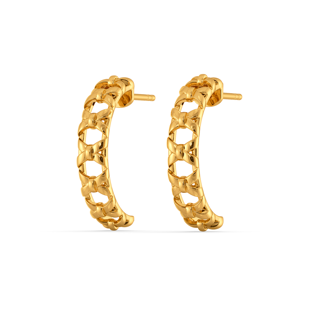 Bowcore Elegance Gold Earrings