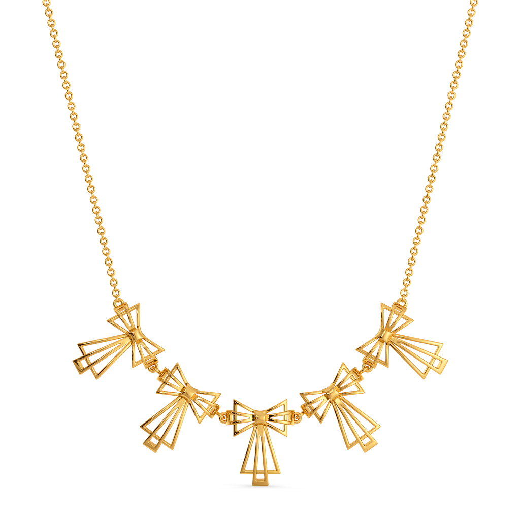 Bowcore Elegance Gold Necklaces