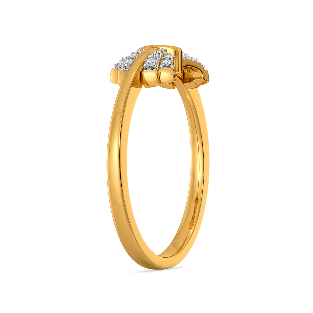Tied in Light Diamond Rings image