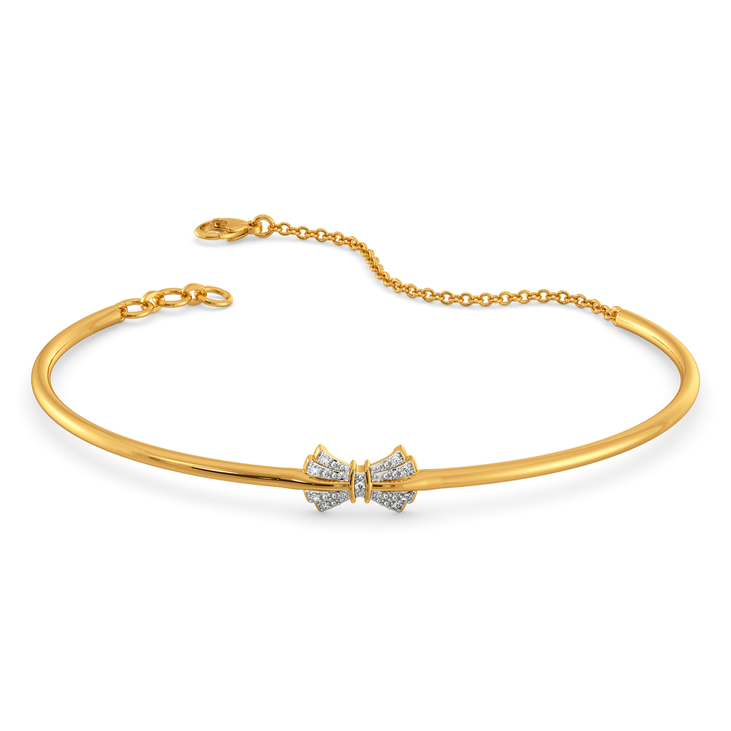 Tied in Light Diamond Bangles