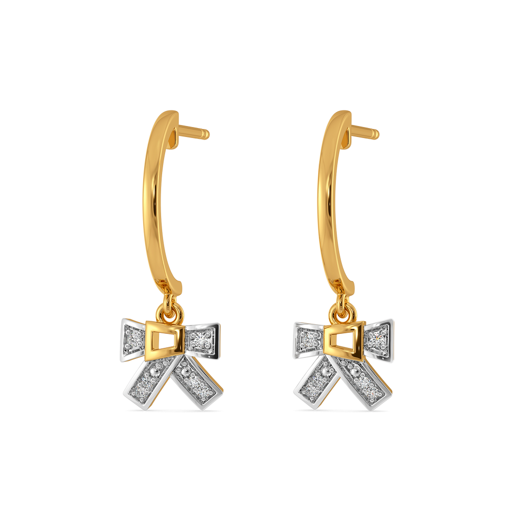 Couture Knot Diamond Earrings