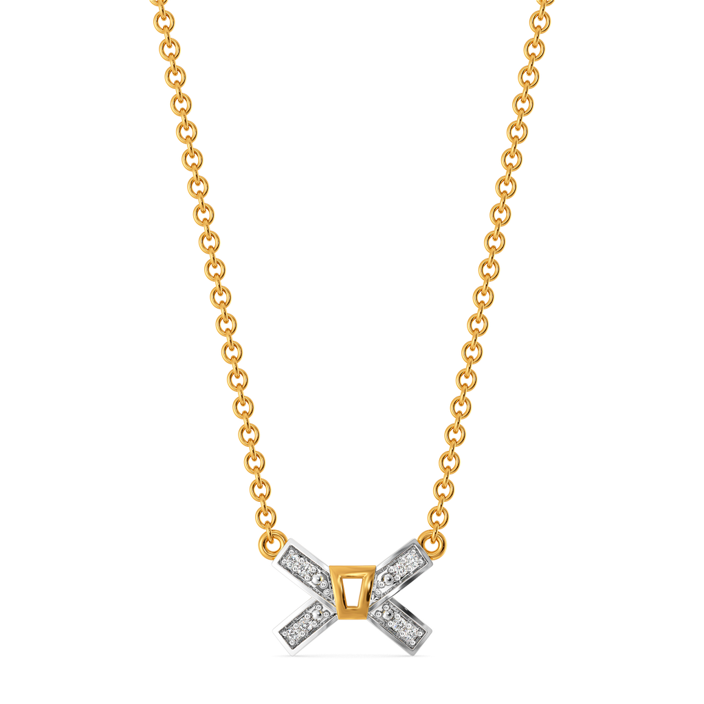 Couture Knot Diamond Necklaces