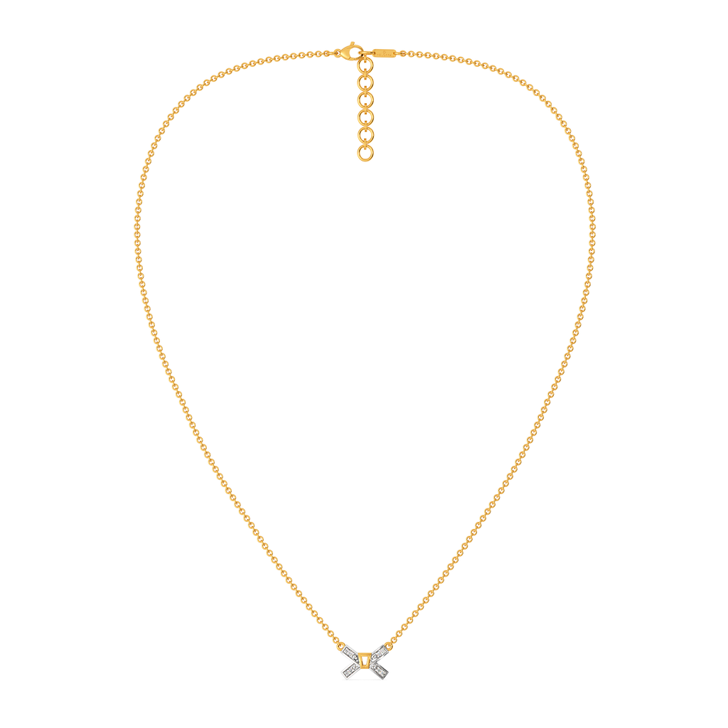 Couture Knot Diamond Necklaces