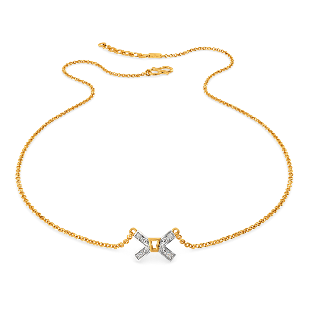 Couture Knot Diamond Necklaces