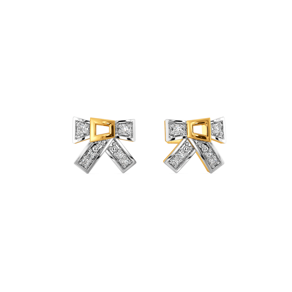 Couture Knot Diamond Earrings