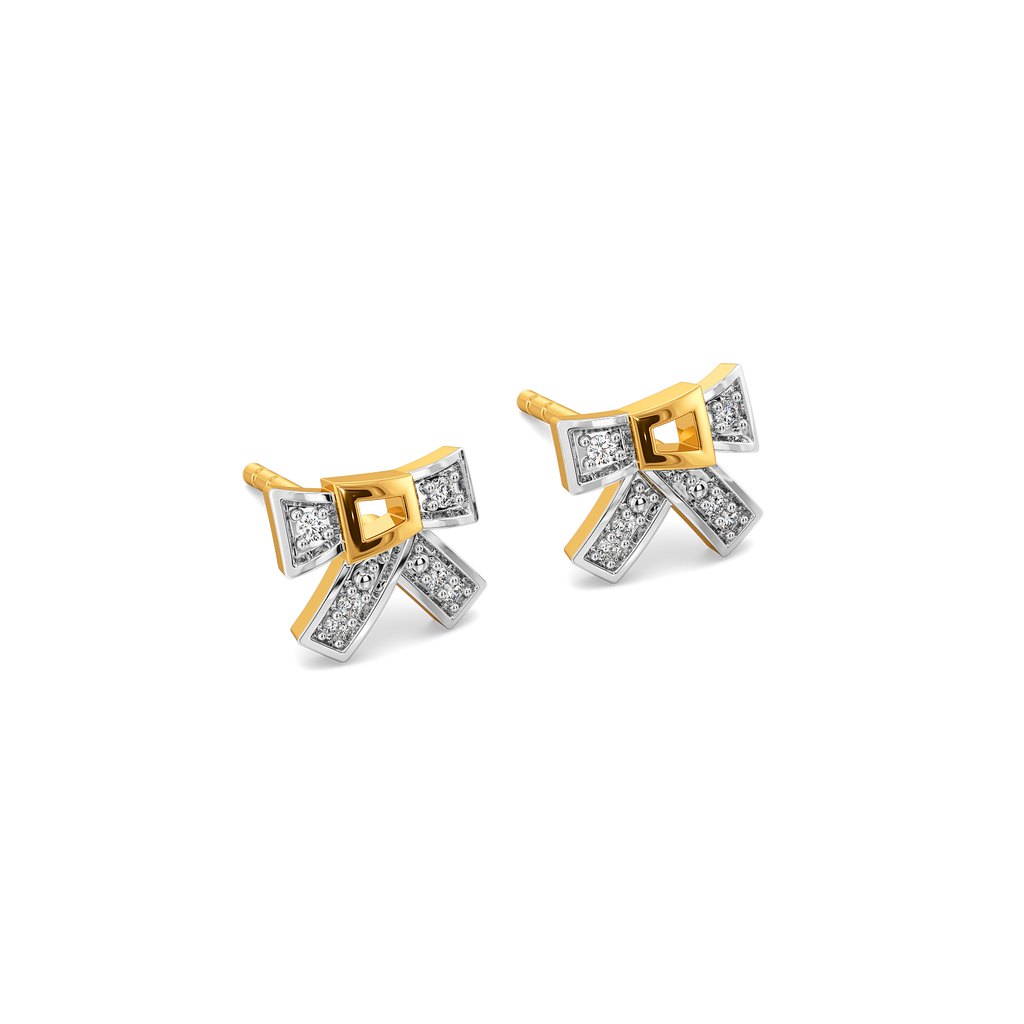 Couture Knot Diamond Earrings