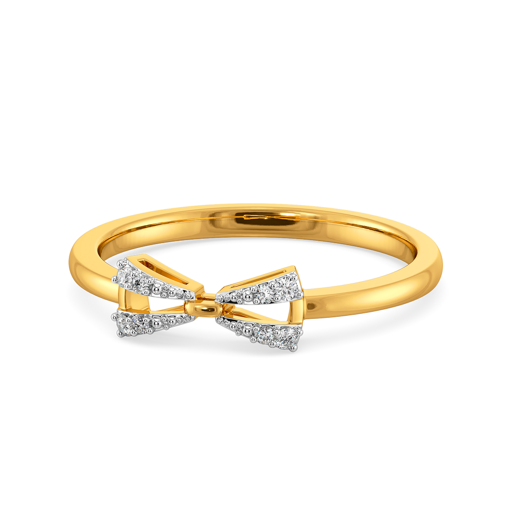 Sweetheart Knots Diamond Rings alternate view 2