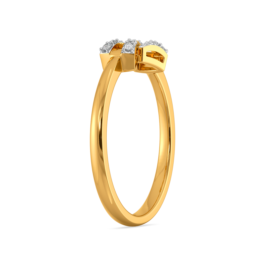 Sweetheart Knots Diamond Rings image
