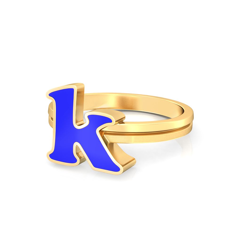 Know-it-all Gold Rings image