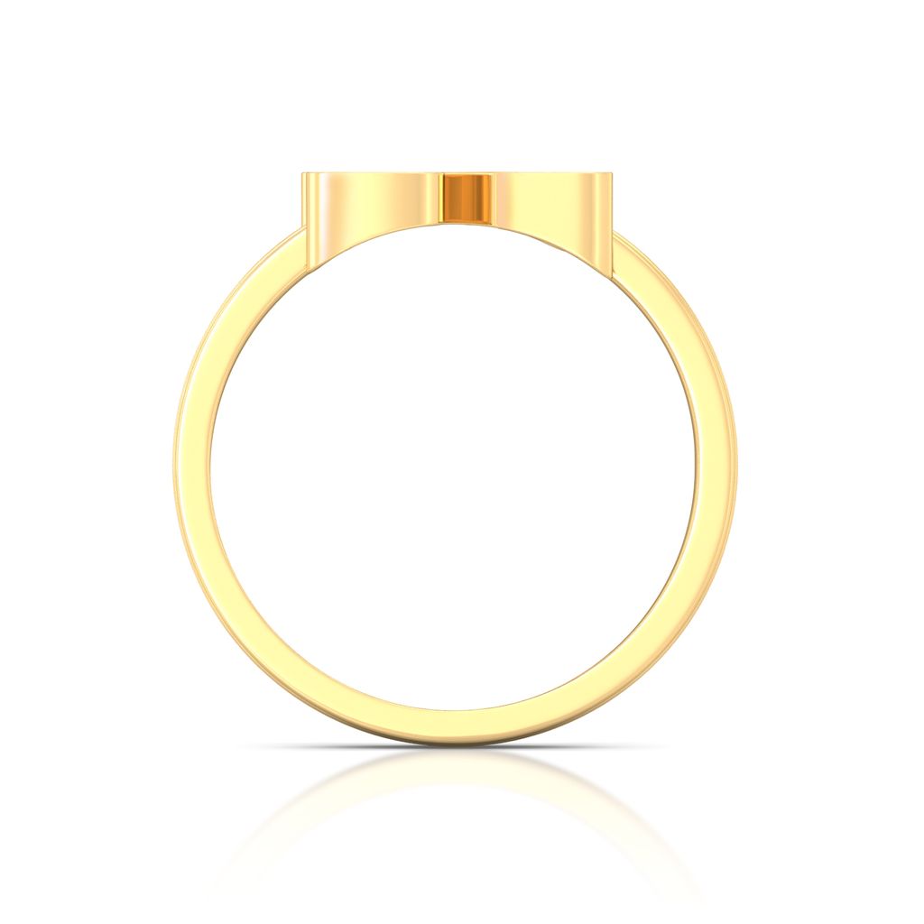 Know-it-all Gold Rings image