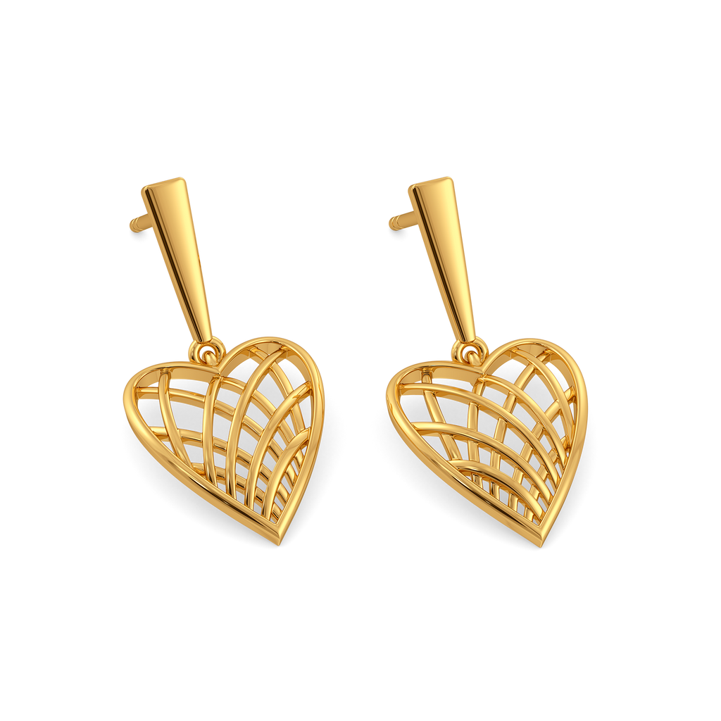 You are My Muse Gold Earrings