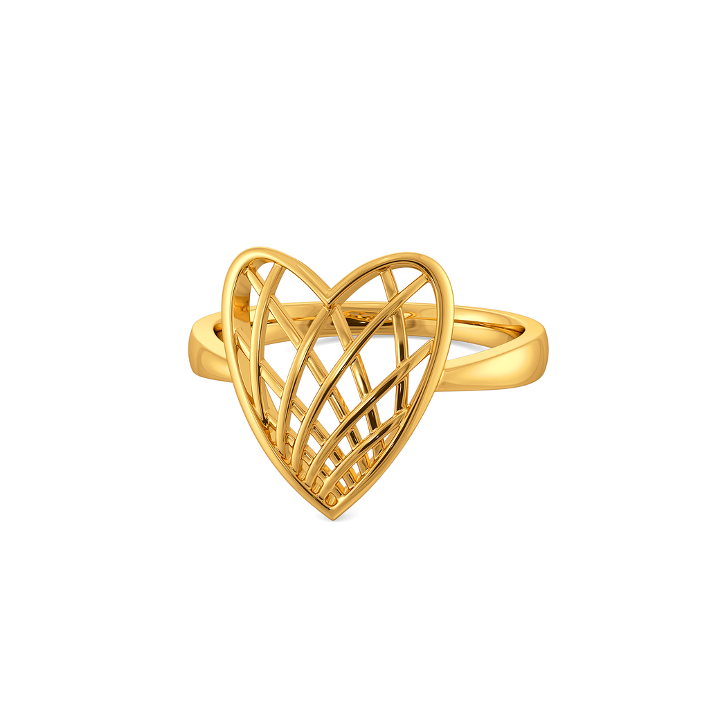 You are My Muse Gold Rings