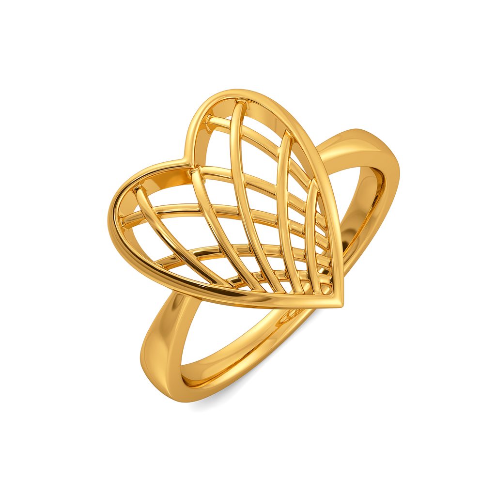 You are My Muse Gold Rings