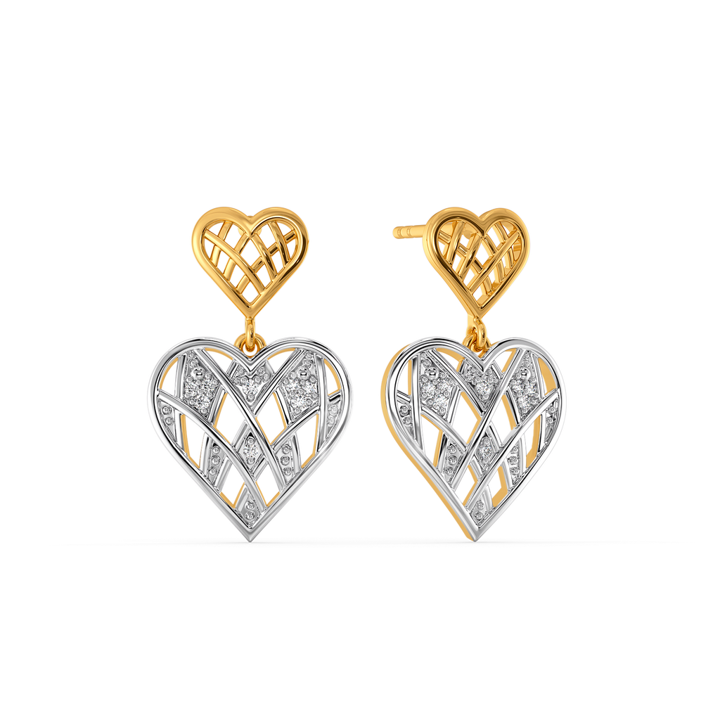 Sweetheart Glow Diamond Earrings