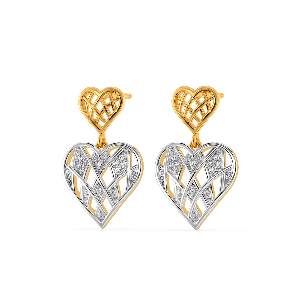 Sweetheart Glow Diamond Earrings