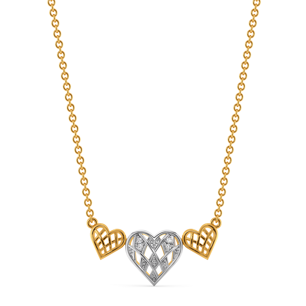 Sweetheart Glow Diamond Necklaces