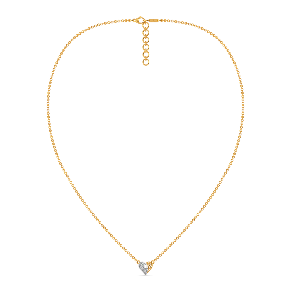 Heartbeat Diamond Necklaces