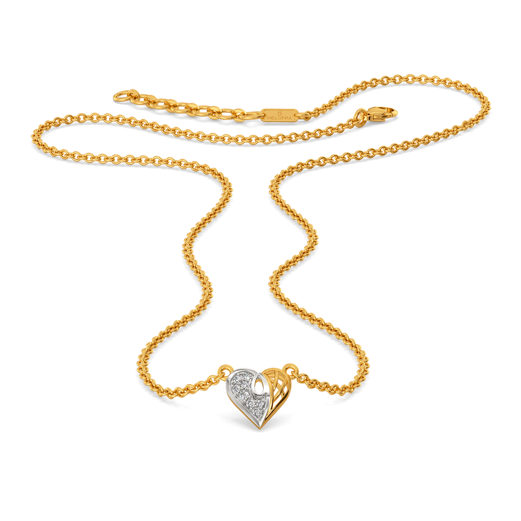Heartbeat Diamond Necklaces