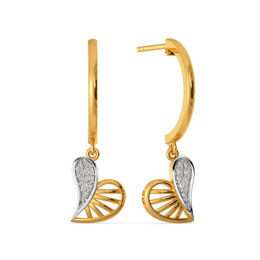 Song for My Valentine Diamond Earrings