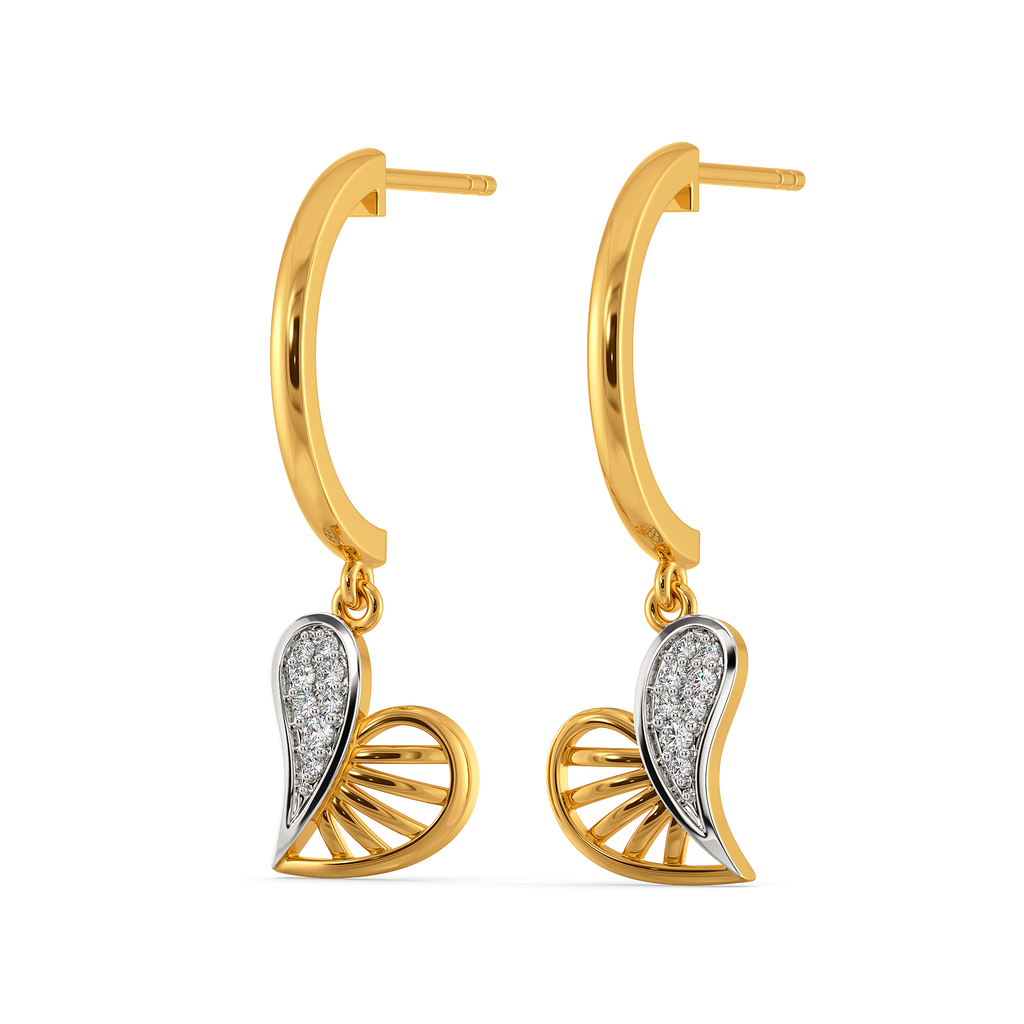 Song for My Valentine Diamond Earrings