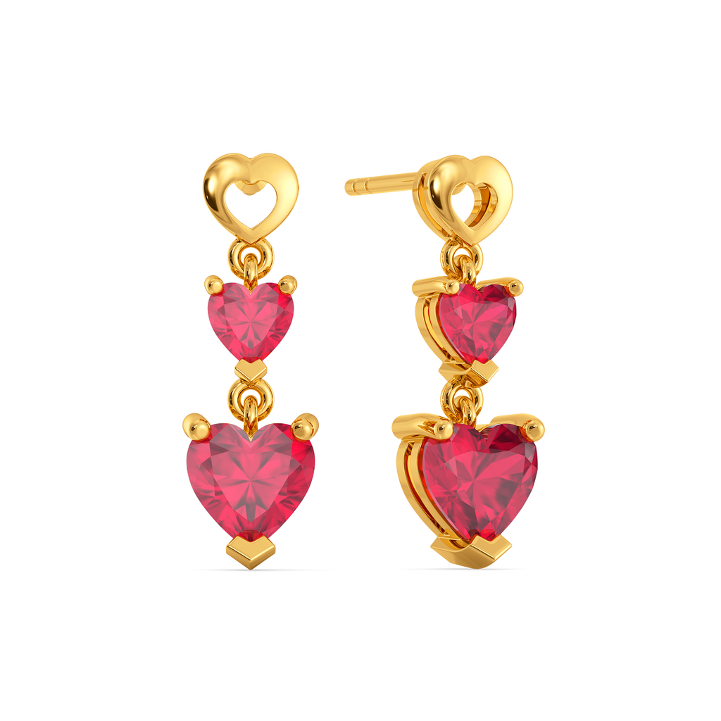 Classic Romance Gemstone Earrings